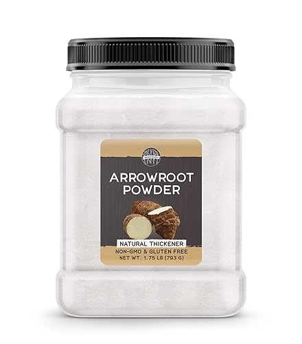 Birch & Meadow Arrowroot Powder (1.75 lb), Cooking & Baking, Corn Starch Alternative