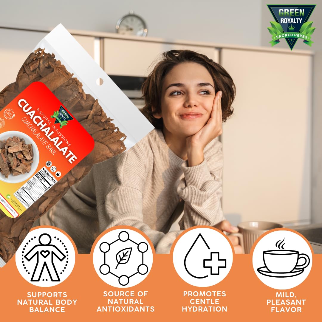 Cuachalalate Tea 4 oz-113g. Mexican Cuachalala, Wildcrafted (Juliana Adstringens) | 100% All Natural - NON Gmo | Authentic Mexican Herbal Tea