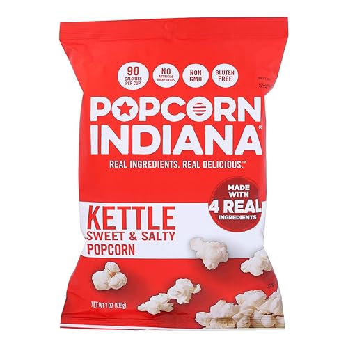 Popcorn Indiana P.I. Kettlecorn Swt/Slty 7 Oz