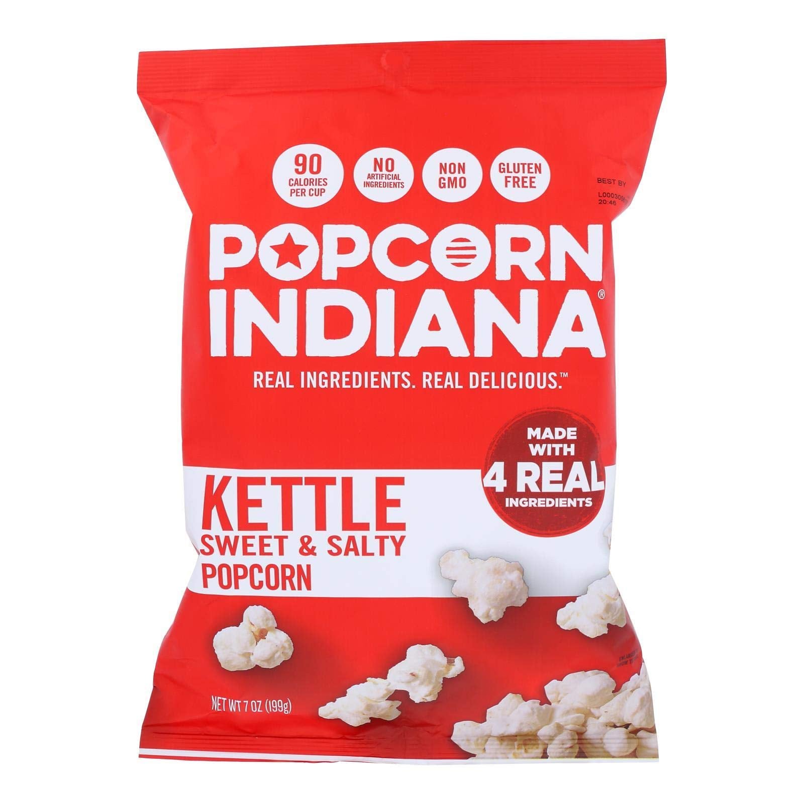 Popcorn Indiana P.I. Kettlecorn Swt/Slty 7 Oz