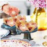 LALADEFIEE 100pcs Truffle Wrappers Elegant Shaped Chocolate Liners for Weddings Parties for Candy Boxes Mini Lightweight Compact Design