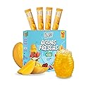 Klass Aguas Frescas, Powdered Drink Mix, 40 Singles Zero Sugar & Caffeine-Free Powder Packets, Water Drink Mix, Flavor: Mango - 5 Calories Per Packet