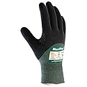 ATG 34-8753/L MaxiFlex Cut Engineered Yarn Cut Resistant Gloves With Micro-Foam Nitrile Coating