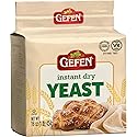 Gefen Instant Natural Dry Yeast, 1 LB Bag, Great for Breads & Challah, Certified Kosher