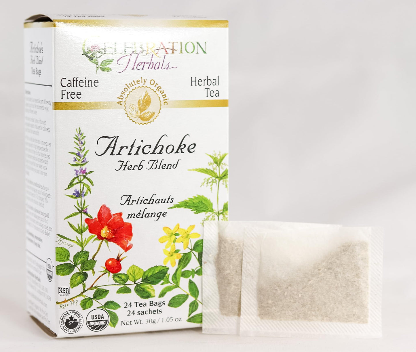 Celebration HERBALS Artichoke Blend Organic 24 Bag, 0.02 Pound