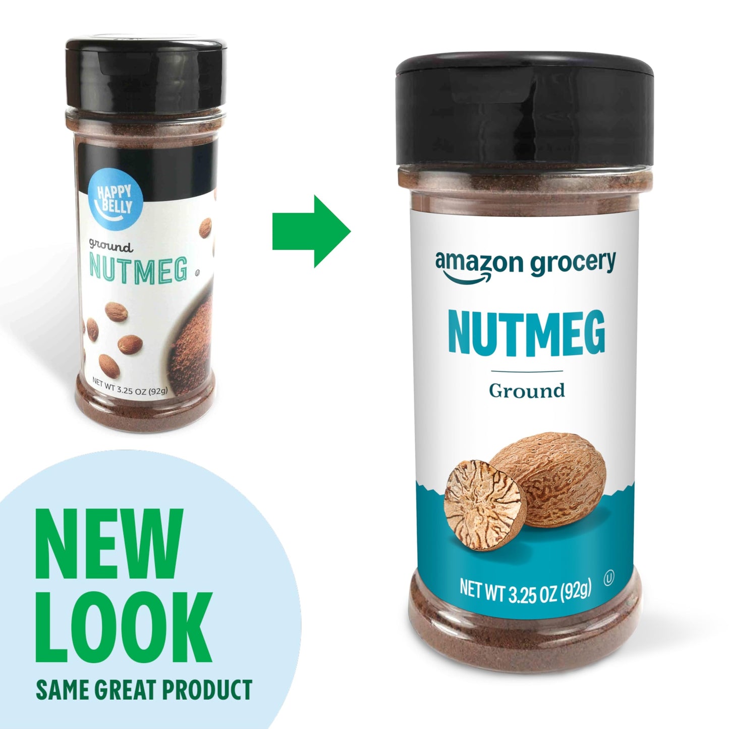 Amazon Grocery, Ground Nutmeg, 3.25 Oz