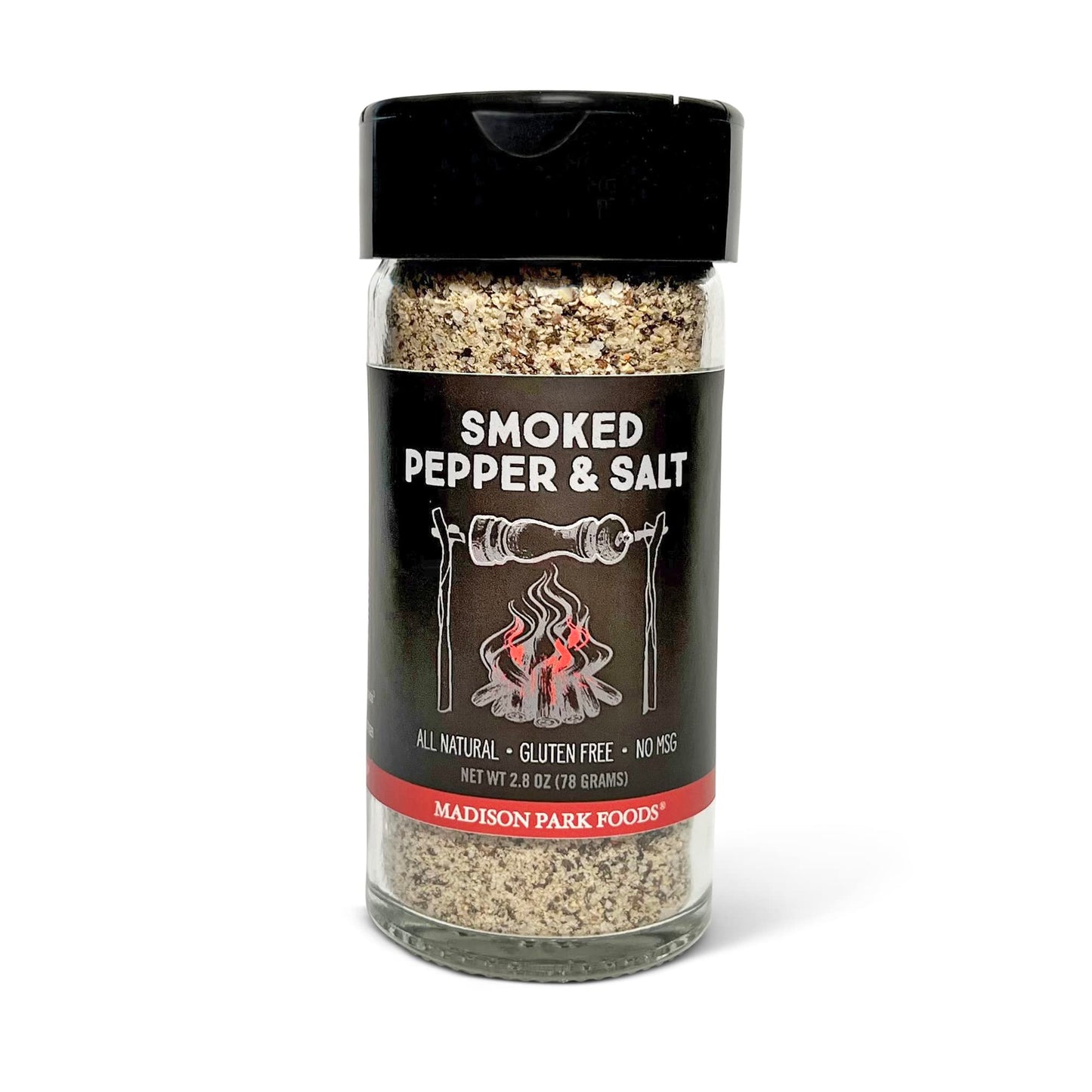 Hickory Smoked Pepper and Salt, 2.75 oz
