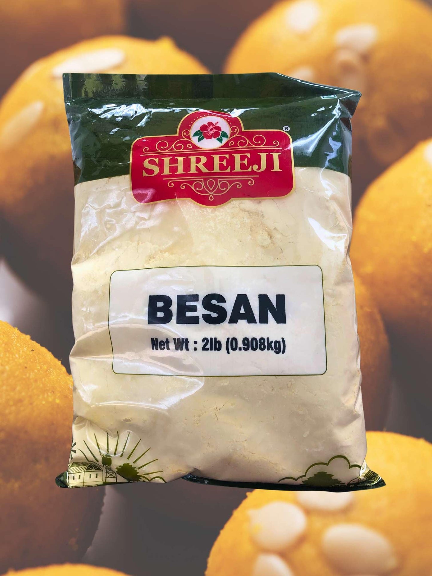 Besan Flour 2lb (Chickpea Flour)