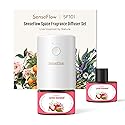 Senseflow Plug-in Air Freshener for Home, Waterless Essential Oil Diffuser for Bedroom and Bathroom, Non-Toxic Formula for Pets and Nursery, 120 Days