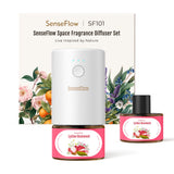 Senseflow Plug-in Air Freshener for Home, Waterless Essential Oil Diffuser for Bedroom and Bathroom, Non-Toxic Formula for Pets and Nursery, 120 Days