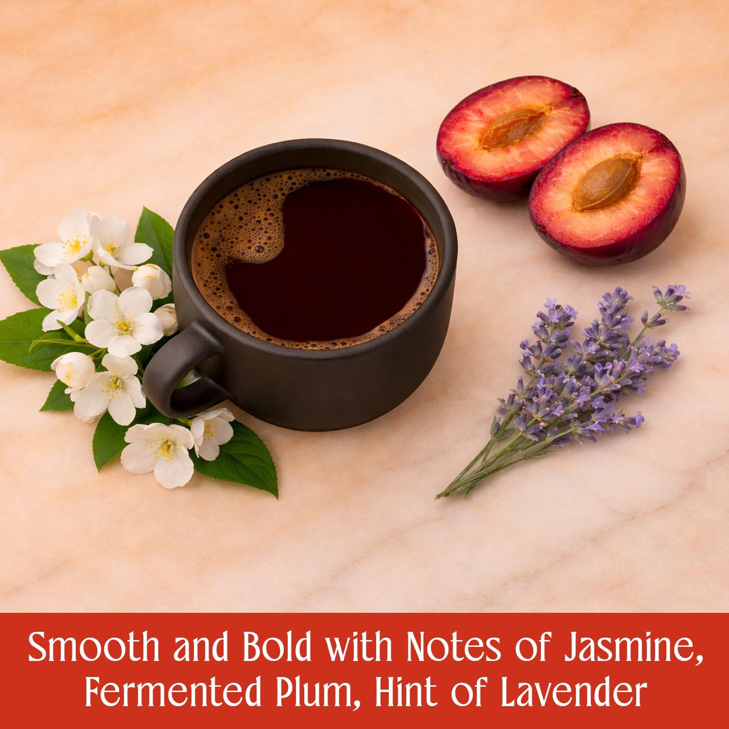 Ethiopia Shantawe Coffee, Medium Roast Ethiopian Coffee Beans, Floral & Fruity Notes with Jasmine, Plum & Lavender, Flavored Single Origin Whole Bean