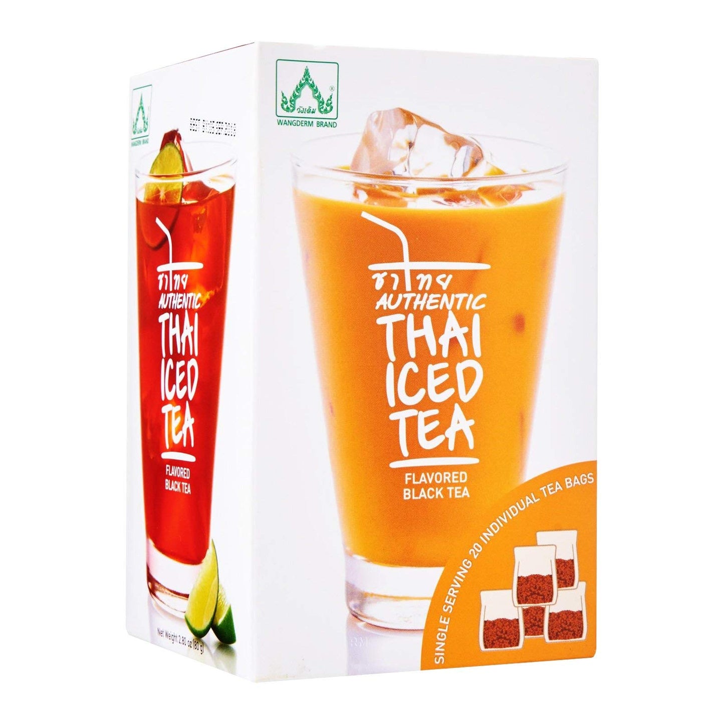 Authentic Thai Iced Tea Flavored Black Tea,23 tea bags