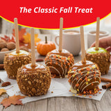 Concord Foods Caramel Apple Kit: Fall Favorite Treat - Indulge in Chewy Apples! Makes 10 Caramel Apples per Box, 5 oz