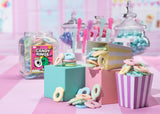 110 Individually Wrapped Candy Rings, Bulk Candy Ring Tub Great for Christmas Stocking Filler, In 6 colors, Fun Kids & Retro Candy for Goodie Bags
