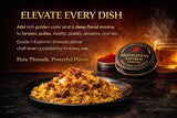 Red Potion Saffron, Kashmiri Premium Saffron Threads, Grade AAA+ Super Negin, Non-GMO. For Tea, Paella, Rice, Desserts, Golden Milk, and Risotto (5