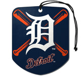 Team ProMark MLB Detroit Tigers Air Fresheners2 Pack Shield Design Air Fresheners, Team Colors, One Size