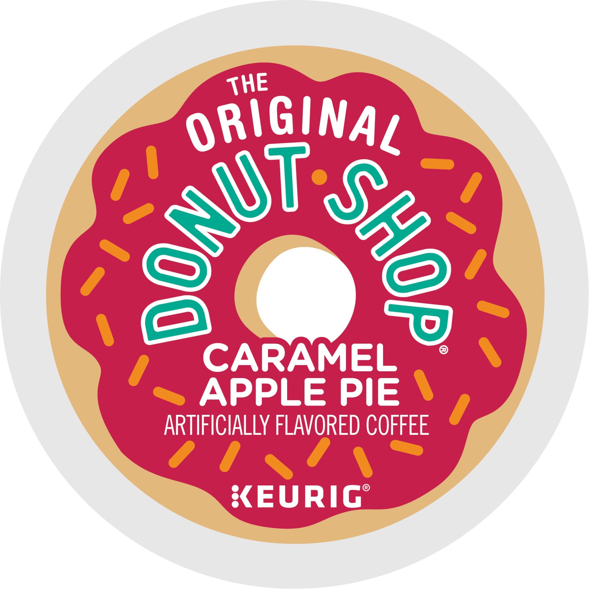 The Original Donut Shop Caramel Apple Pie Coffee, Keurig K-Cup Pod, Light Roast, 24 Count