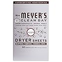 MRS. MEYER'S CLEAN DAY Dryer Sheets, Lavender, 80 ct