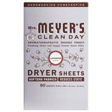 MRS. MEYER'S CLEAN DAY Dryer Sheets, Lavender, 80 ct