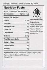Veffero Melting Sweet Ginger Chews, 3 Flavor Variety Pack, Cola, Original, Extra Spicy, Indonesian Ginger, 52g Each, 3 Pack (Mixed flavor (3 packs))