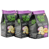 New York Style Bagel Crisps, Everything, 6 Ounce (Pack of 3)