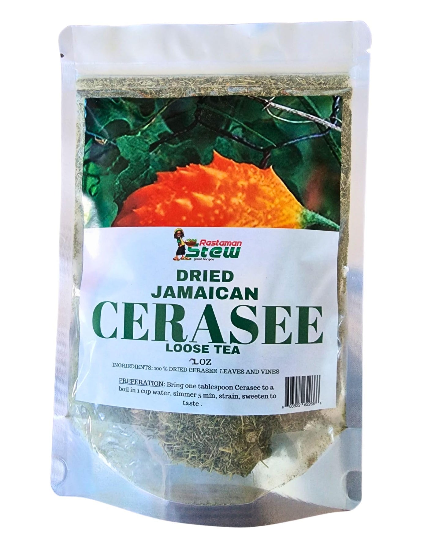 Cerasee Tea Wild Harvested Jamaica | Bitter Melon Vine | Momordica Charantia | Wildcrafted Caribbean Bitter Herb | Rastaman Stew