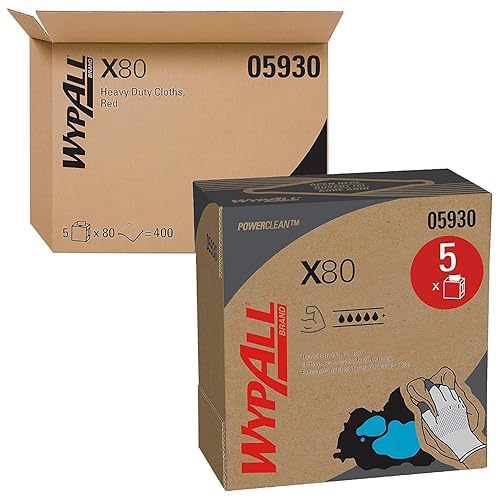 WypAll X80 Towels Model Code: AE - Price is for 1 Case, 5BOX/CASE (part# 05930)