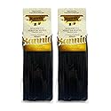 Sanniti Nero di Seppia Spaghetti, 500g | Premium Italian Squid Ink Pasta | Rich Gourmet Flavor | Crafted in Italy (Pack of 2)