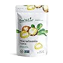Food to Live Dry Roasted Macadamia Nuts Halves and Pieces, 8 Ounces - Oven Toasted Unsalted Snack, Great for Baking and as Topping for Salads, Yogurt
