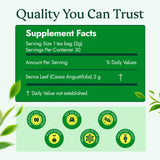 3 Ballerina Natural Green Leaf Brand Naturally Caffeine Free Diet Tea for Women & men (Regular Strength/30 bags, 3 Packs)