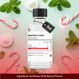Dolce Flav Natural Peppermint Extract - 2 Ounce Oil-Soluble Kosher, Sugar-Free, Concentrated Pure Mint Flavor for Hard Candy, Chocolates & Baking
