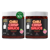 SAUCE UP Extra Spicy Chili Crisp Sauce - 2 Pack (6oz Each) | Spicy, Savory, Sweet & Crunchy Umami Chili Oil | 13+ Superfoods | Vegan, Keto