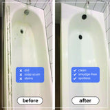 Tillbrook Fiberglass Shower Cleaner - 32 oz Fiberglass Cleaner for Bathtubs, Showers, Tile, Faucets & Bathrooms - Helps Remove Stains from Rust, Soap