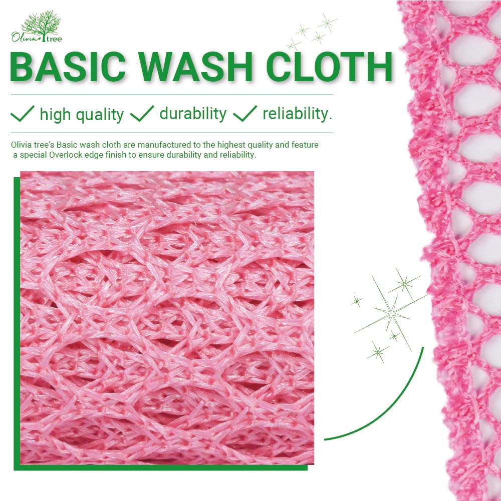 Olivia tree 5PCS Innovative Dish Washing Net Cloths,Scourer, Quick Dry,Perfect Scrubber for Washing Dishes 11" by 11"