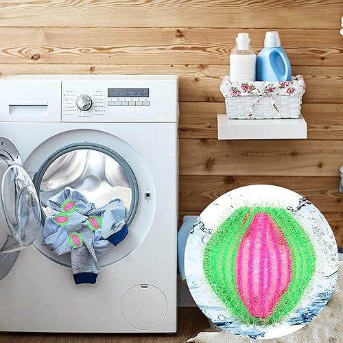 5Pcs Reusable Hair Remover,Washing Machine Hair Catcher Laundry Ball Dryer Ball for Clothing Dog Cat Pet Hair Remover for Laundry Lint Remover Washing
