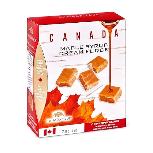 Canada True Maple Syrup Cream Fudge