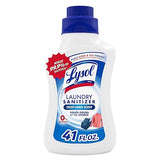 Lysol Disinfectant Laundry Sanitizer & Scent Booster, Laundry Detergent Additive, Color Safe Bleach Alternative, Laundry Odor Eliminator, Kills