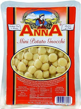 Anna - Italian Mini Potato Gnocchi, (4)- 17.5 oz. Pkgs