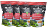 McEntee's Irish Loose Leaf Gold Blend Tea - (Pack of 4) - 250g Refill Bag - Expertly blended in Ireland to give that perfect cup of tea. A traditional