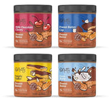 B'Nutty Chocolate Dream Variety Pack | Wholesome, Crunchy, Creamy & Gluten-Free High Protein Flavored Peanut Butter Spread | Peanut Butter Cup, Milk