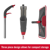 Rubbermaid Reveal Spray Mop Floor Cleaning Kit, 3 Reusable Microfiber Wet Pads, 1 Refillable Bottle, Cordless, Multi-Surface Mopping for All