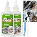 GleamGlee Home Remover Gel, 2 Pack Powerful Washing Machine Gasket Cleaner, Heavy Duty Cleaning Solution for Washing Machine, Refrigerator Strips