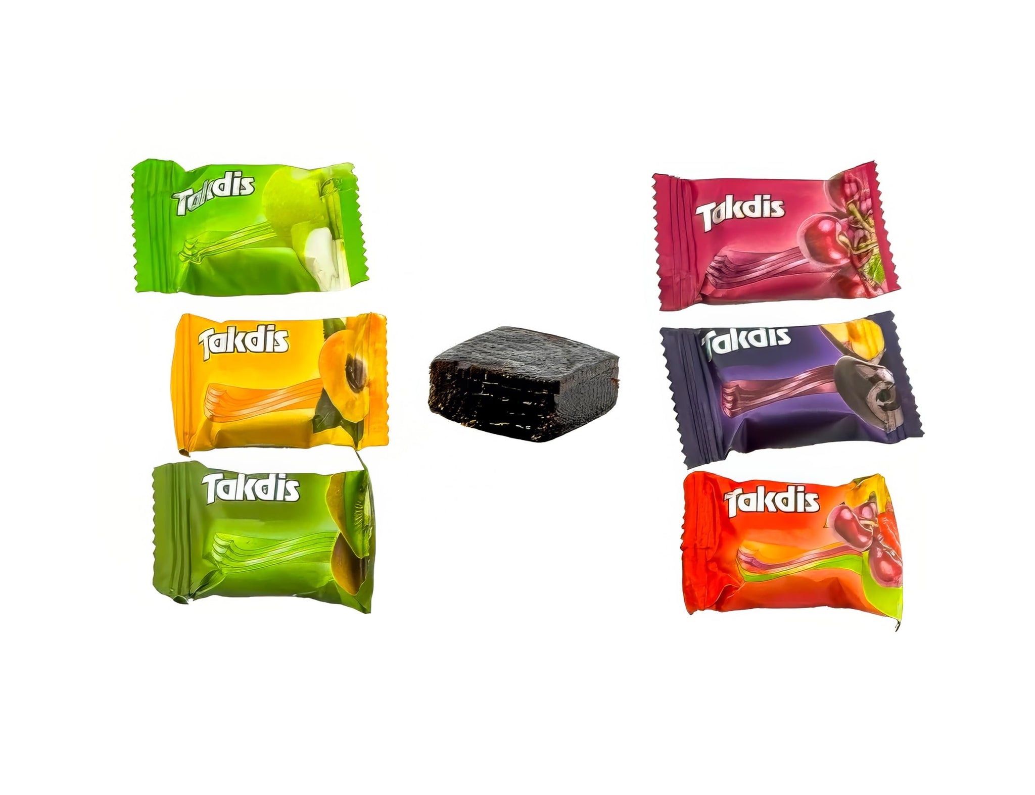 Mini Fruit Bars, Individually Wrapped, Mixed Flavors Lavashak Bites, Sweet & Sour All Natural, 2 lbs