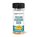 Amazon Grocery, Yellow Mustard Seed, 3.75 Oz
