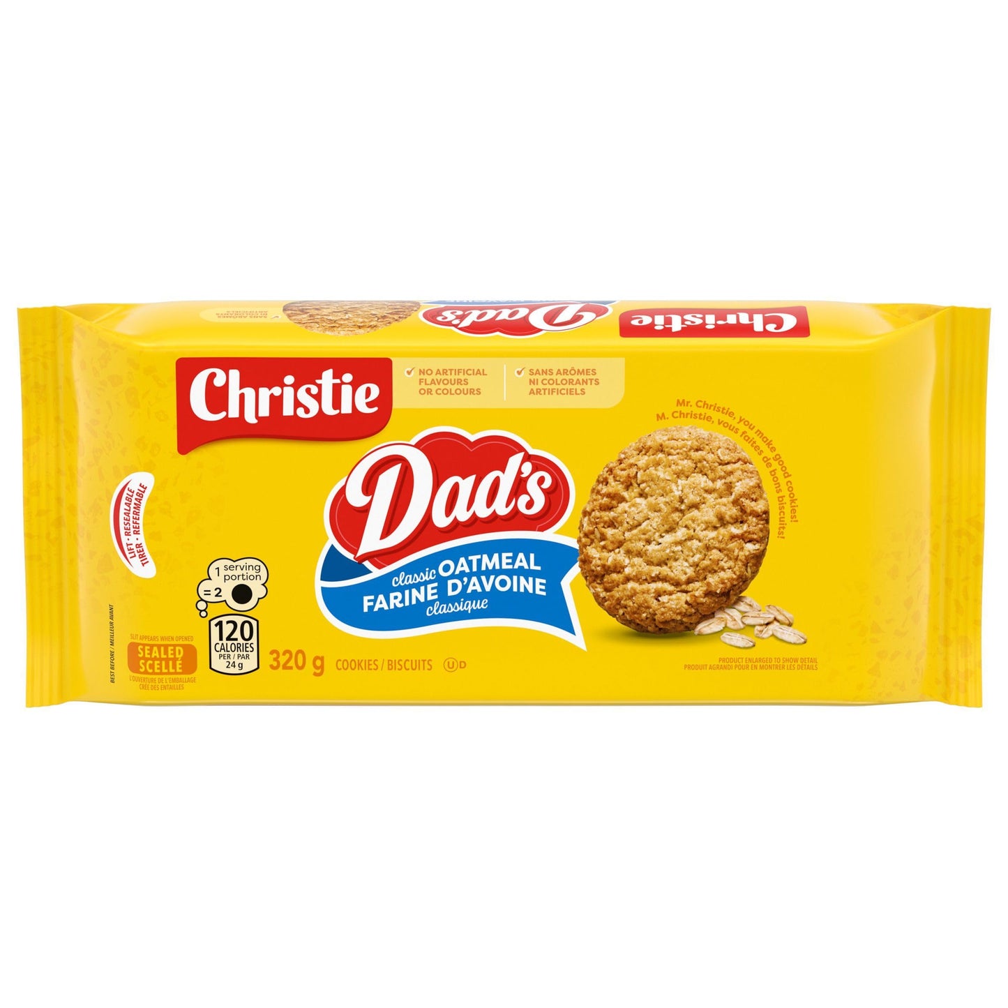 Dad's Oatmeal Original Cookies, 320g