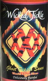Ghost Pepper Hot Sauce Wicked Tickle XXX Extreme Heat Worlds Hottest Chipotle Sauce