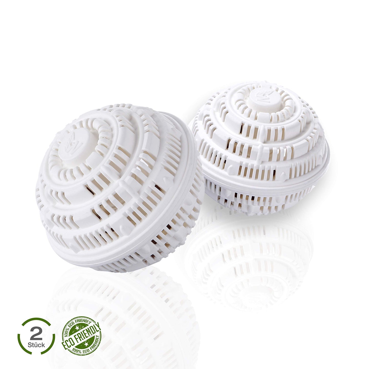 Premium Detergent-Free Washing Machine Balls by Eco Hi-Ball - Save on Laundry Detergent - Naturally Washes Clothes Amazingly with Infrared Ceramic