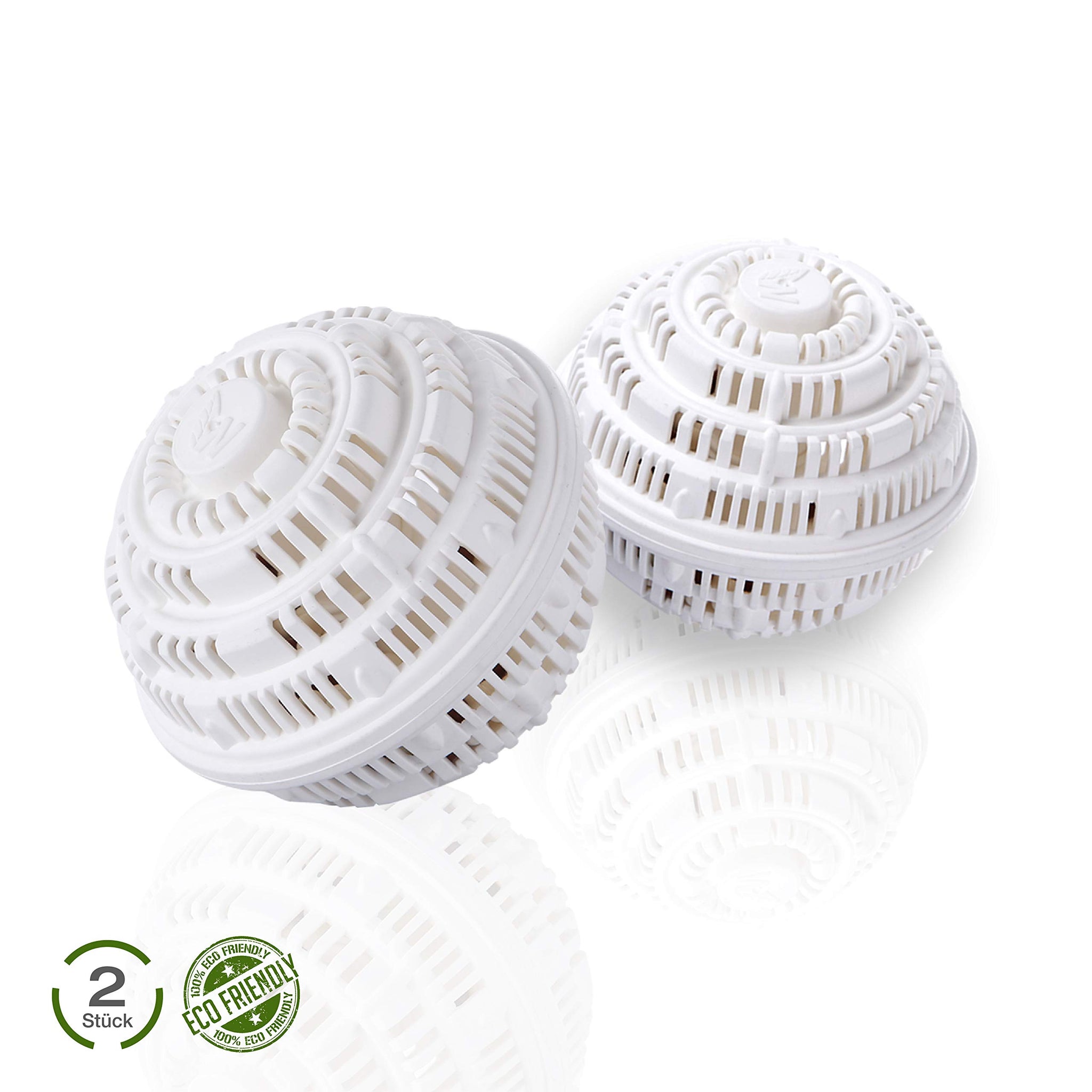 Premium Detergent-Free Washing Machine Balls by Eco Hi-Ball - Save on Laundry Detergent - Naturally Washes Clothes Amazingly with Infrared Ceramic