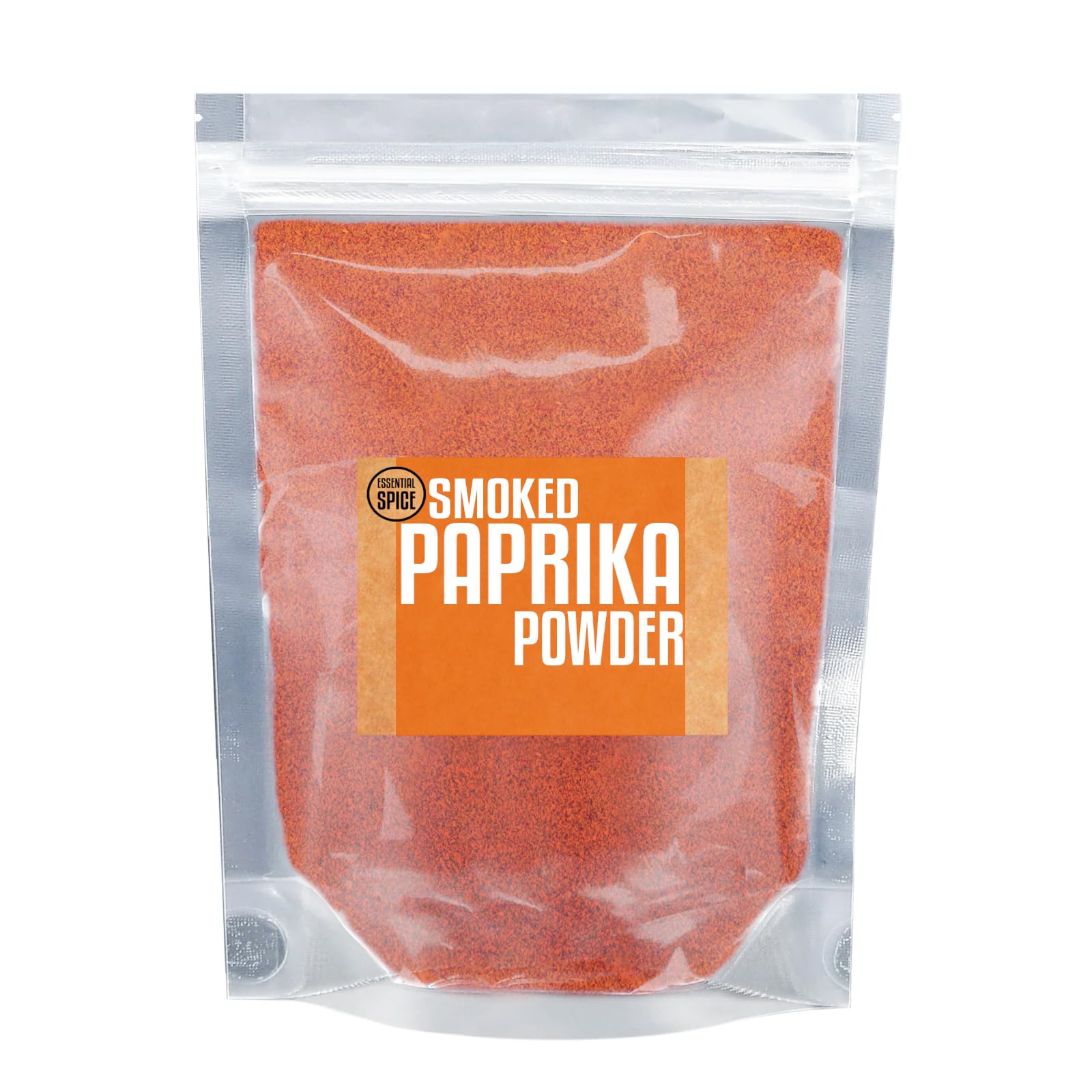 Essential Spice Smoked Paprika Powder - Rich, Smoky & Mildly Sweet Flavor - Spanish-Style Ground Paprika for BBQ Rubs, Stews, Marinades & Savory