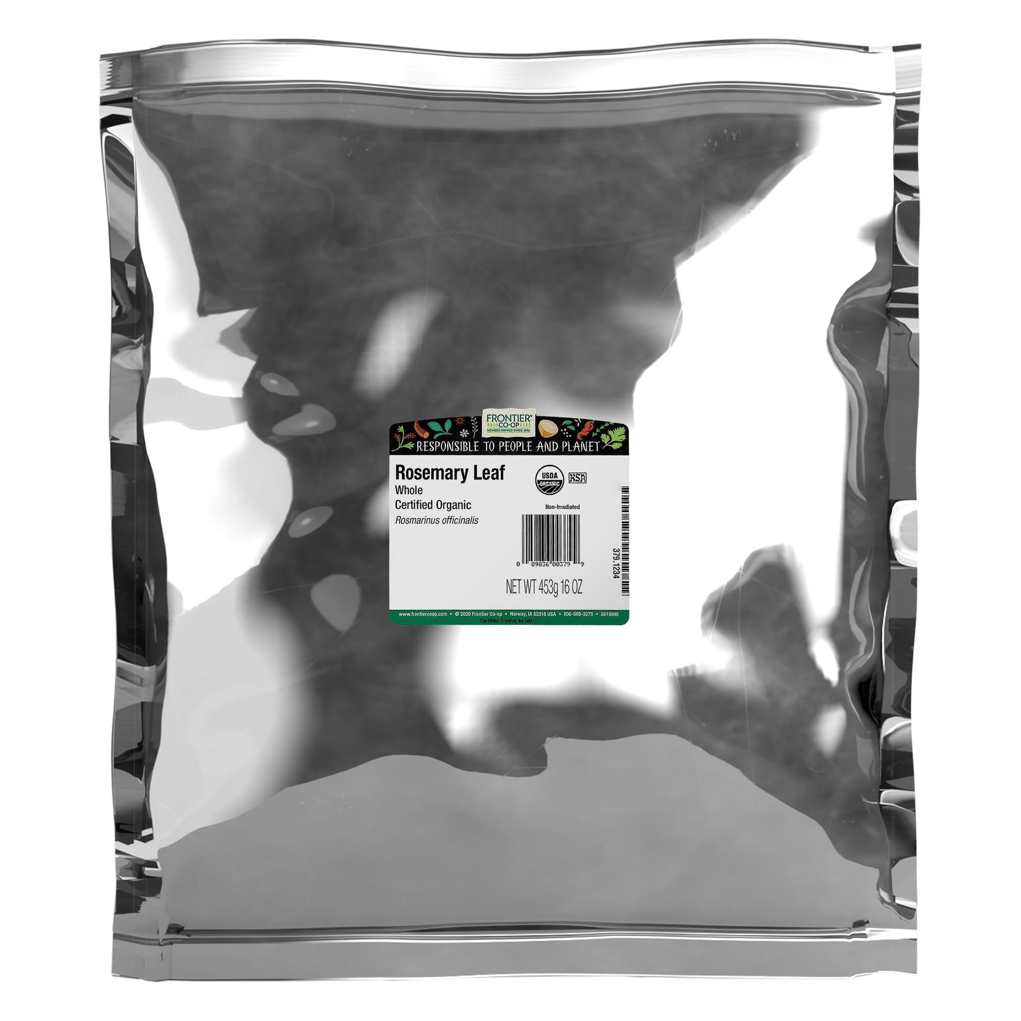 Frontier Co-op Organic Whole Rosemary Leaf 1lb